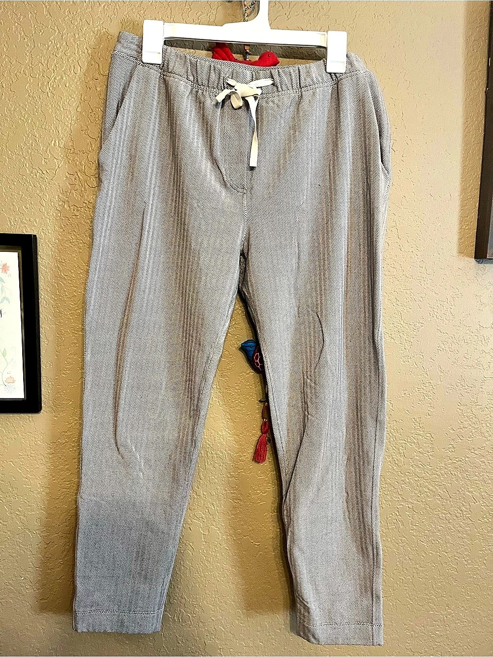 Lululemon Daydrift High-Rise Wide-Leg Trouser Gray & White Size 10